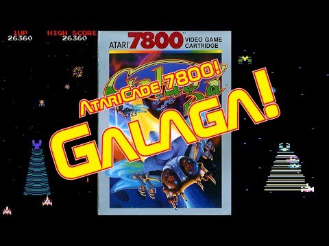 AtariCade 7800! Galaga!