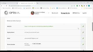 TUTORIAL FOR OPTAVIA WEBSITE