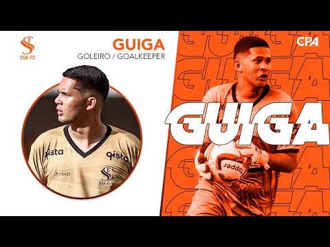 Melhores momentos do atleta Guiga, goleiro do SSA FC - 2024