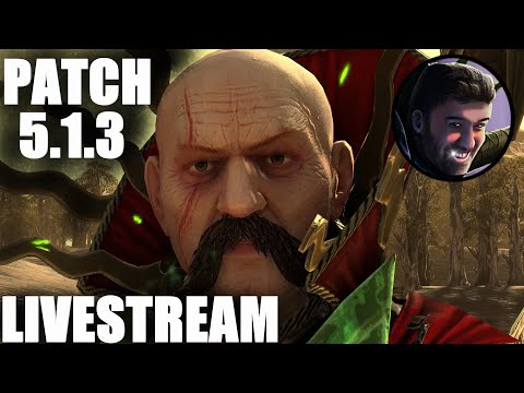 Patch 5.1.3 Volkmar the Grim Legendary Livestream