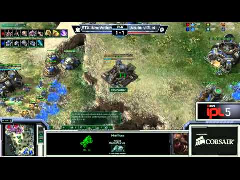 SC2 INnoVation vs viOLet TvZ Game 3 IPL 5 Winners Round 3 Starcraft 2 Tournaments