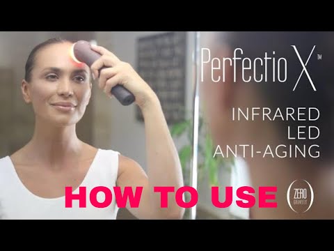 Perfectio X LED Infrared Device Zero Gravity Skincare Device (how to use)