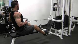 Close Grip Cable Row exercise video thumbnail