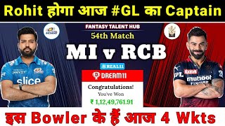 Mumbai Indians vs Royal Challengers Bangalore Dream11 Prediction || MI vs RCB Dream11 Team | IPL2023