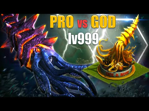PRO VS GOD DEFEAT KRAKEN 18 TO WIN A UNIQUE STATUE | JURASSIC WORLD THE GAME