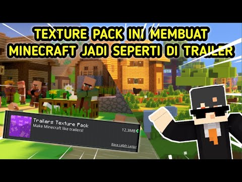 Alfarra Present -  Similar to Trailer!!!!!  This Texture Pack Can Change Minecraft to Look Like the Trailer