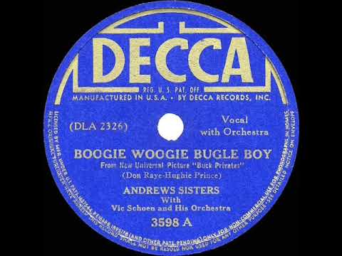 1941 OSCAR-NOMINATED SONG: Boogie Woogie Bugle Boy - Andrews Sisters