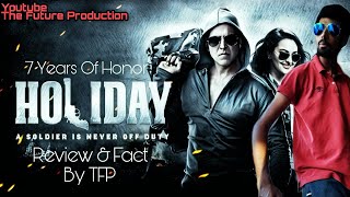 #HOLIDAY -A Soldier Is Never off Duty Review & Fact |#AkshayKumar |7 Years Celebration|#zee5|#Shorts