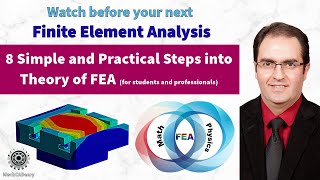 Theory of Finite Element Analysis, 8 simple and practical steps (watch before your next FEA)