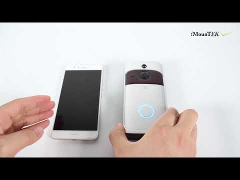 iMounTEK 720P HD Wi-Fi Security Camera Doorbell with Two-Way Talk - Second Medium