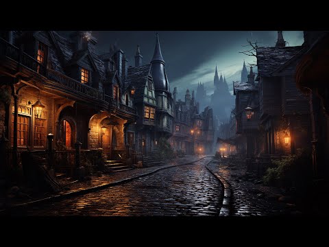 Victorian Ambience: LONDON'S MYSTERY - The Dark Alley | Mysterious Ambient Music with Thunderstorm