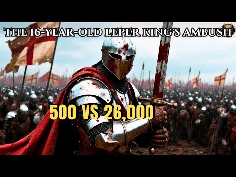 How 500 Knights Crushed Saladin’s 26,000 in One Afternoon – Montgisard 1177 | Medieval Epic Battle