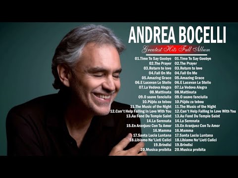 Andrea Bocelli Greatest Christmas Song 2023 🎄 Top 20 Most Famous Opera ...