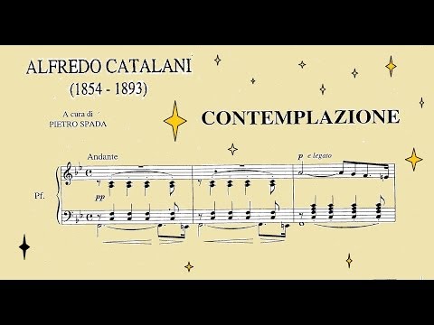 Catalani : Contemplazione, for piano - Riccardo Caramella, piano