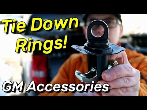 GM Accessories Tie Down Rings Review for GMC Sierra and Chevrolet Silverado Trucks