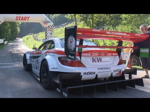 The Fastest Hillclimb Monster! Swiss Champ Reto Meisel and the Mercedes-Benz SLK340 Judd V8, 610HP