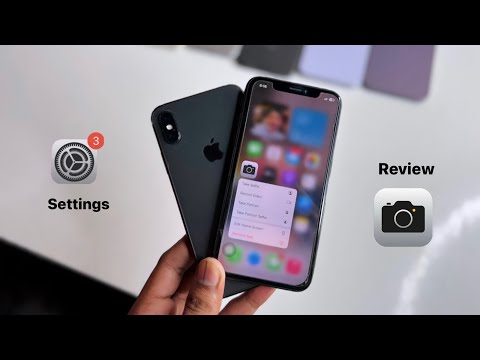 iPhone X Camera Settings || iPhone X video recording settings