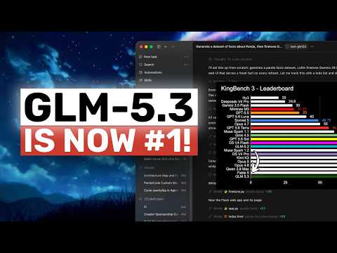 GLM-5.3 (Fully Tested): I GOT EARLY ACCESS & IT'S #1 ON MY BENCH!