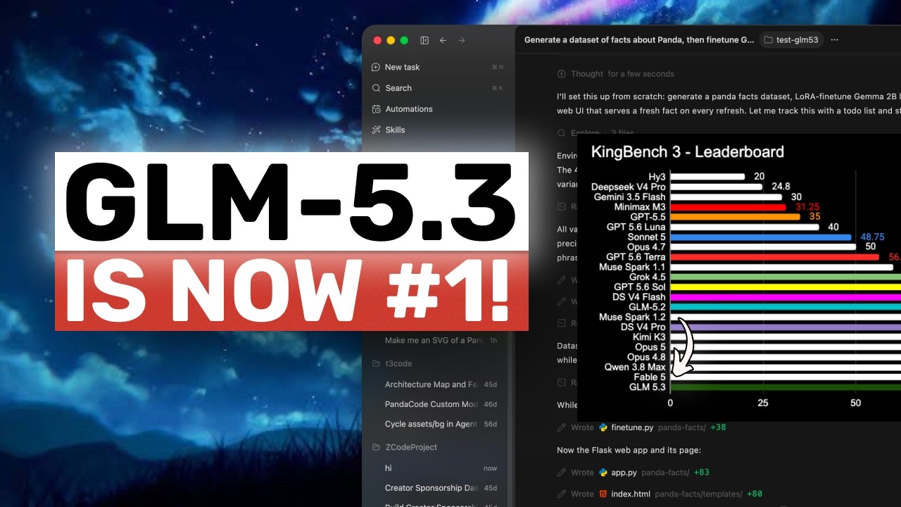 GLM-5.3 (Fully Tested): I GOT EARLY ACCESS & IT'S #1 ON MY BENCH!