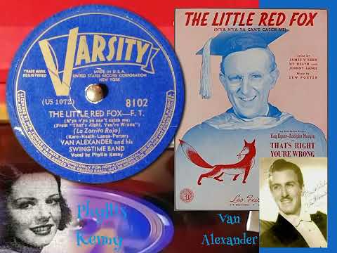 The little red Fox - Van Alexander & his Swing time Band ( Varsity 8102)