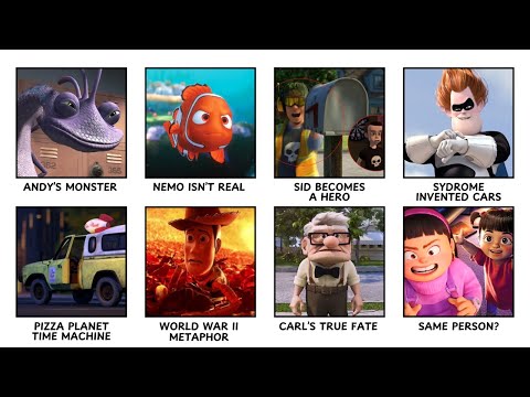 Every Crazy PIXAR Movie Theory That Might Actually Be True Explained in 21 Minutes