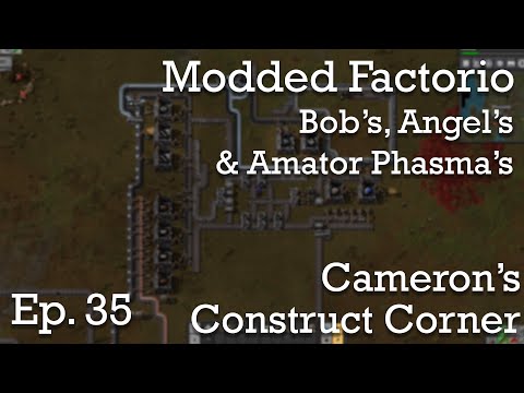 Factorio Modded Ep. 35 | Almost There! | Construct Corner