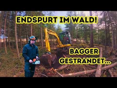 Waldgarten-Endspurt: Bagger-Panne bei Obstbaum-Projekt