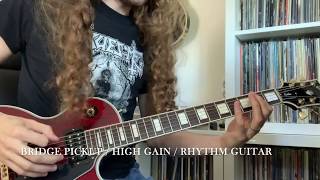 Video thumbnail for Monty's Bill Steer Signature Humbucker - Bridge - High Gain Rhythm by Monty's Guitars