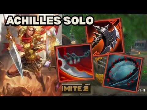 SHUTDOWN LVL 1!! - Achilles Deity Solo Smite 2 Gameplay