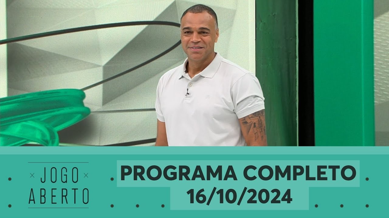 [AO VIVO] JOGO ABERTO | 16/10/2024