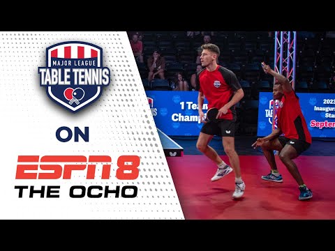 Major League Table Tennis' appearance on ESPN's 'The Ocho'