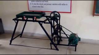 Sand filter machine project by mechanical students at GITM Bilaspur