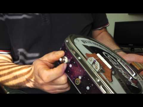 Homemade Cookie / Biscuit Tin Dulcimer Scale Cigar Box Guitar