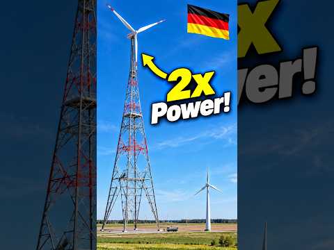 Germany's 365m Wind Turbine Generates 2X More Power!