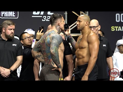 UFC 321: Tom Aspinall vs. Ciryl Gane Weigh in Face Off