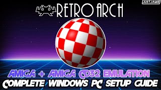 Setting up Amiga with Retroarch Emulation #retroarch #amiga #emulator