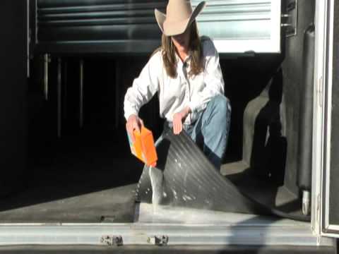 Horse Trailer Safety Tip: Aluminum Floor