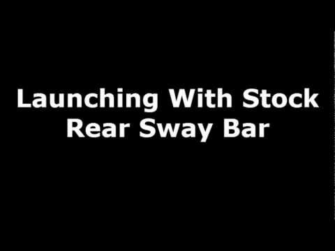 G-Body Launching | Stock Rear Sway Bar vs. Spohn Pro-Series Rear Anti-Roll Drag Sway Bar