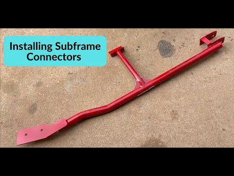 Installing Fbody UMI subframe connectors