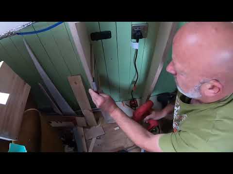 VLOG 79, Narrowboat Fit Out -  Bookcase and A day out on the River Soar