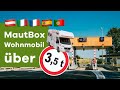 Maut über 3 5 Tonnen Mautbox Für Österreich Italien Frankreich Spanien