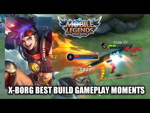 X-BORG BEST BUILD TOP 1 GLOBAL MLBB LEGENDS