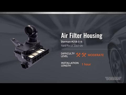 Ford Focus Air Filter Housing Install Video by Dorman Products