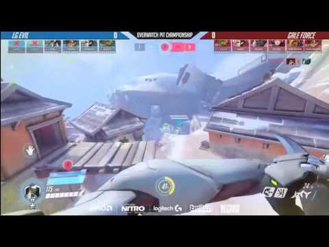 LG Evil vs Gale Force (Part1)| Overwatch PIT Tournament 2017