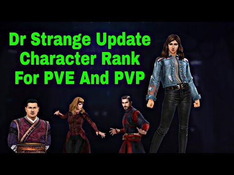 Dr Strange Update All Rework Characters Rank For PVP And PVE - Marvel Future Fight