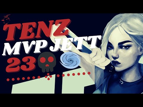 TENZ TEAMS UP WITH C9 RELYKS | 23 ELIMS MVP JETT - VALORANT