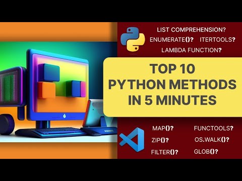 Python tutorial: top 10 tips and tools explained in 5 minutes.