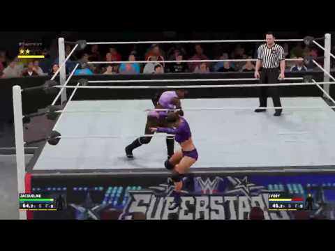 WWE 2K17 Jacqueline vs Ivory
