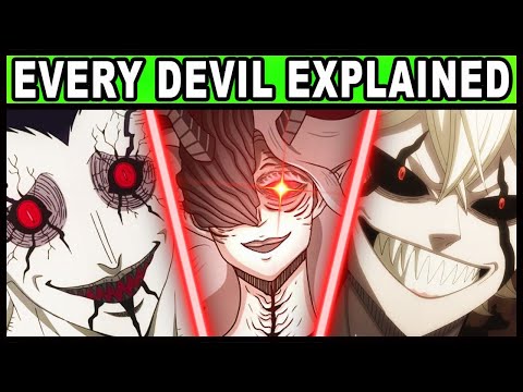Every Devil and Their Powers Explained! | Black Clover All Devils Including Liebe, Lucifero, Zagred
