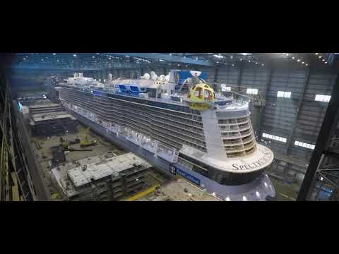 MEYER WERFT - Der Bau der Spectrum of the Seas